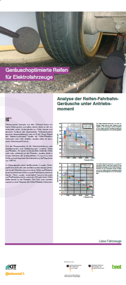 Geräuschoptimierte Reifen für Elektrofahrzeuge