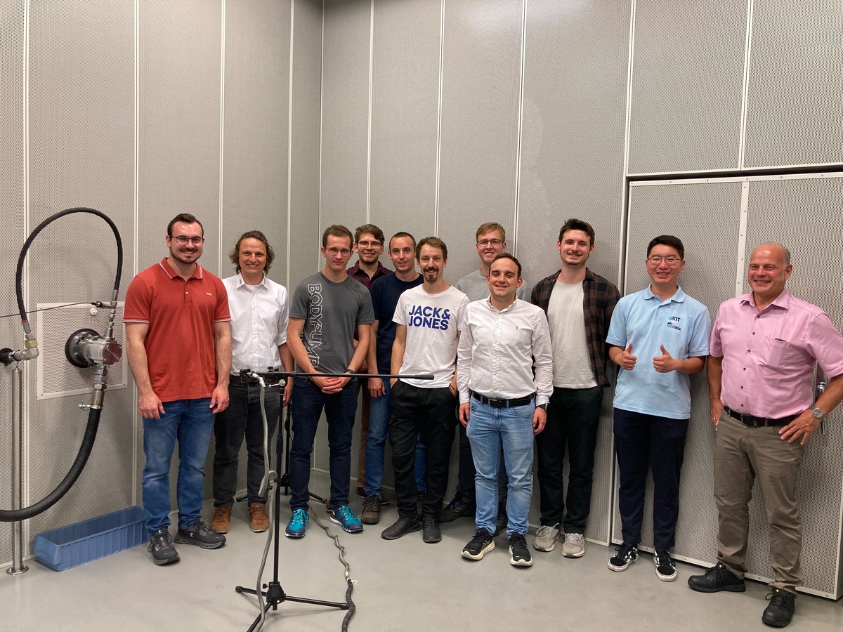 Studierende bei Eckerle